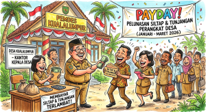 Pemdes Kualalumpur Selesaikan Hak dan Kewajiban Aparatur Desa Sebelum Lebaran