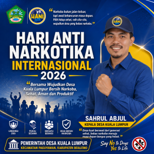 BNN Resmi Rilis Tema dan Logo Hari Anti-Narkotika Internasional (HANI) 2026